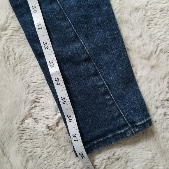 Rag & Bone Jeans Cardiff Cotton Blend Dark Blue Size 26 - Picture 12 of 16